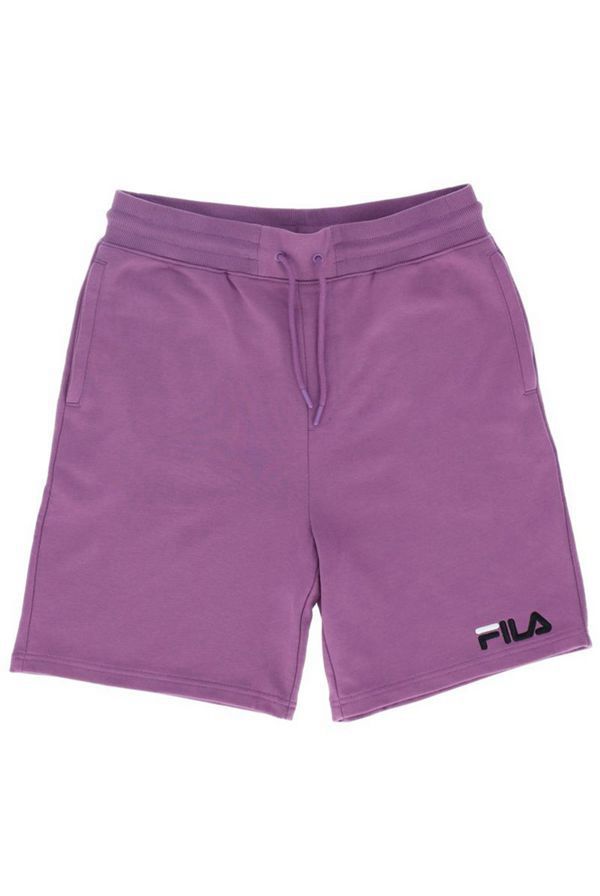 Fila Darnell Logo Men's Shorts - Purple,NZ 698-46590